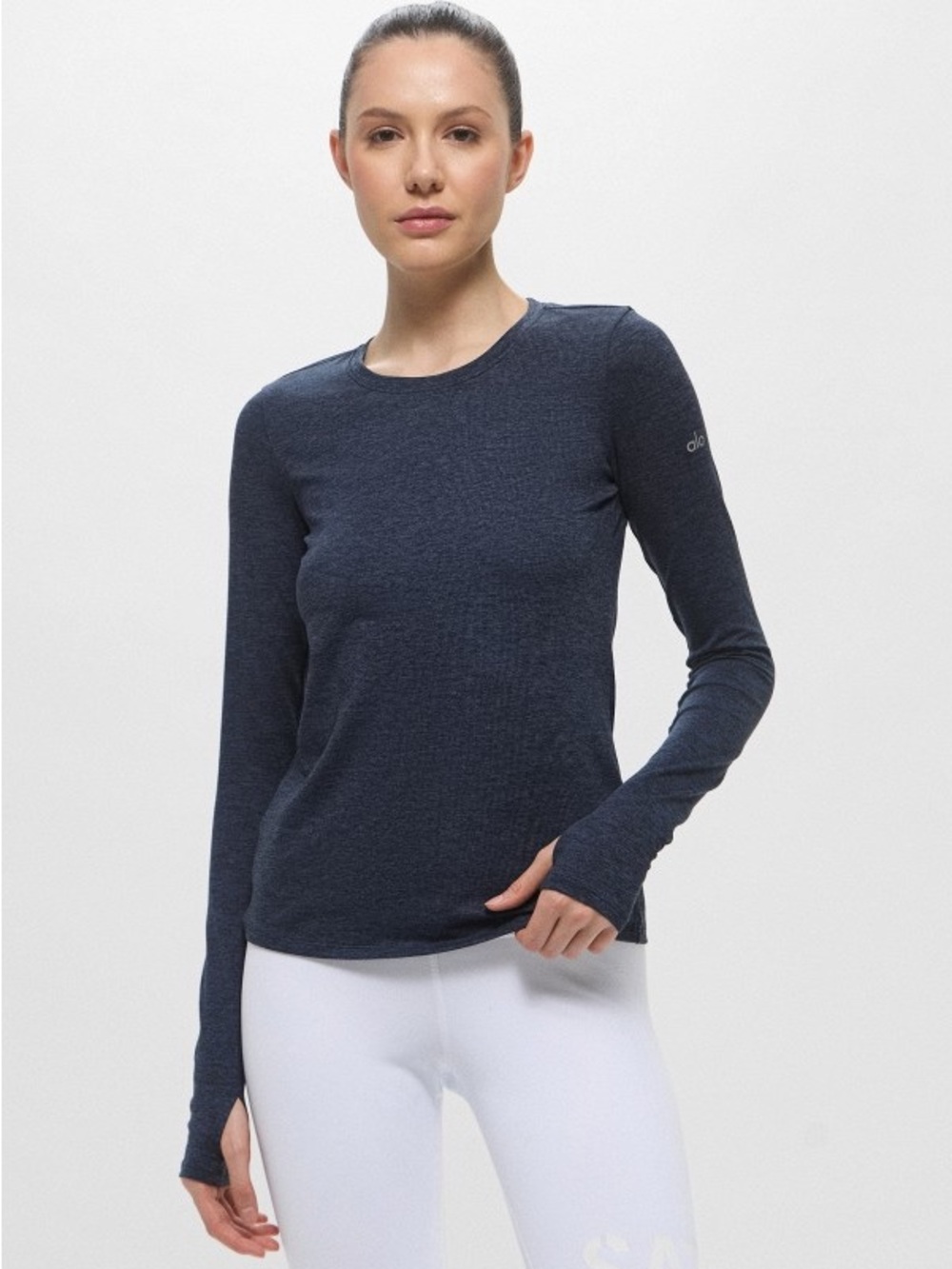 Alo Yoga Women's Alosoft Finesse Long Sleeve Tee